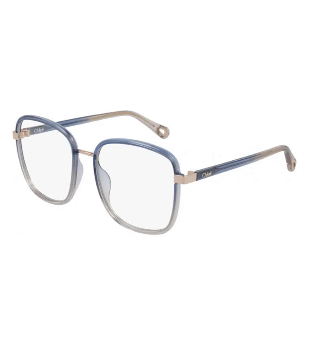 Chloe Women's Blue Square Optical Frame