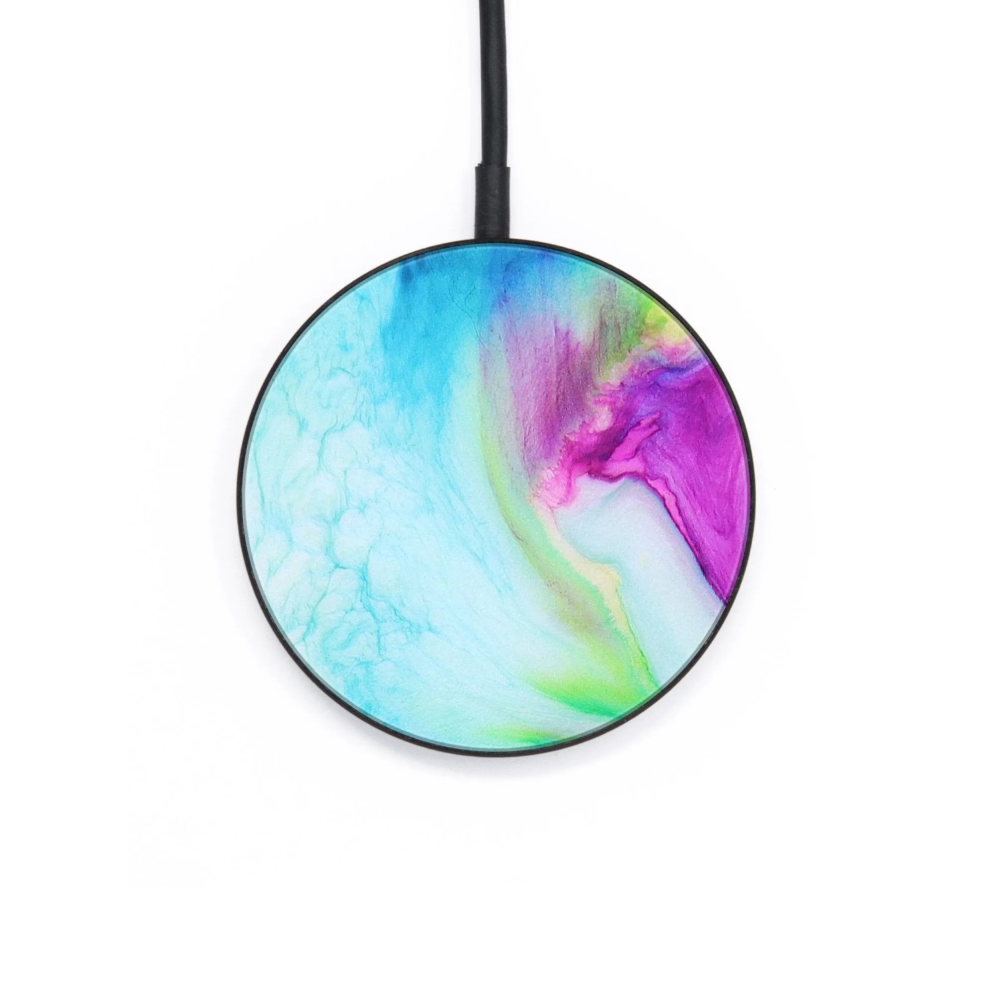 Circle ResinArt Wireless Charger - Tobias (Watercolor, 671829)