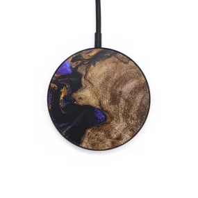 Circle Wood Resin Wireless Charger - Brooklyn (Purple, 702894)