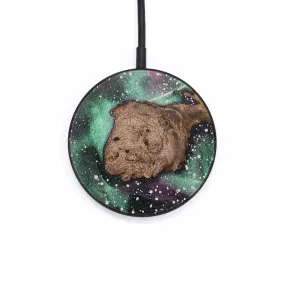 Circle Wood Resin Wireless Charger - Chloe (Cosmos, 711536)