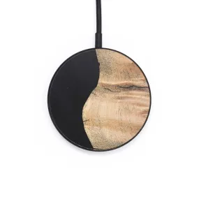 Circle Wood Wireless Charger - Mason (Pure Black, 726923)