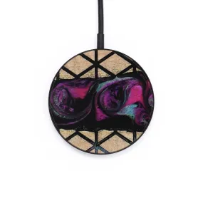 Circle Wood Wireless Charger - Zora (Pattern, 734946)