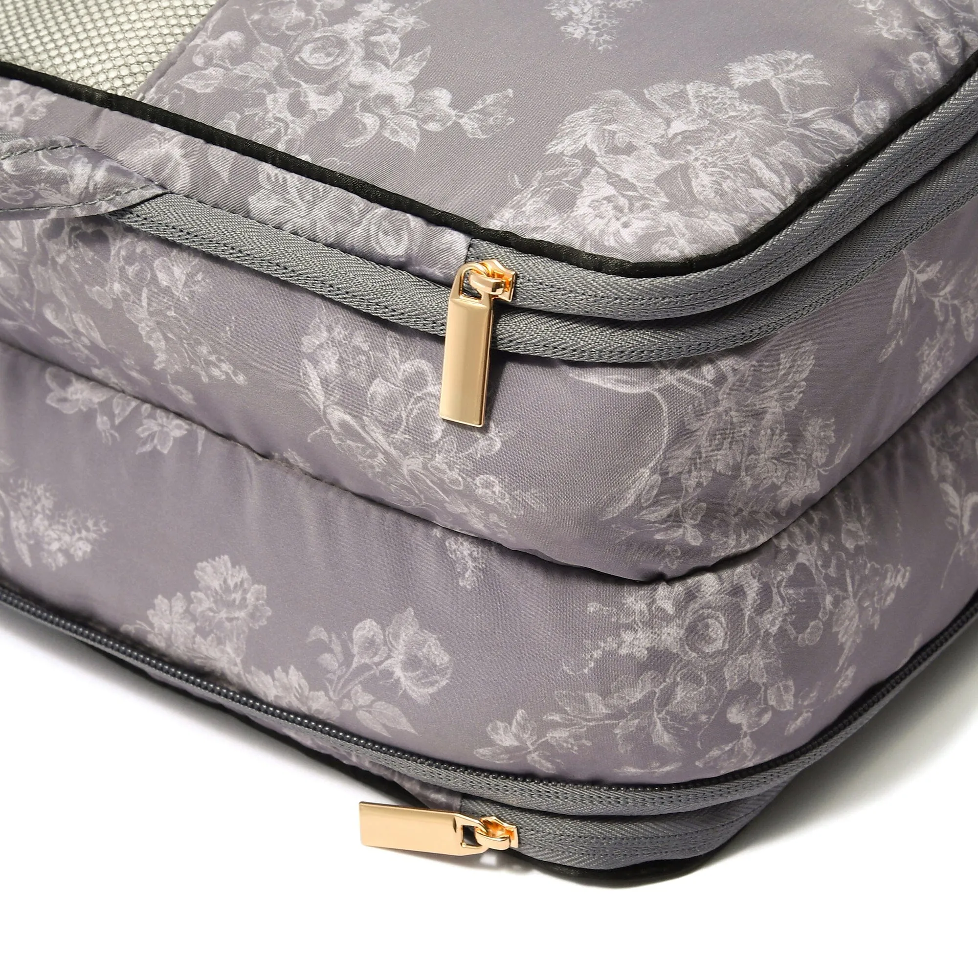 Classic Flower Compression Organizer M Dark Grey