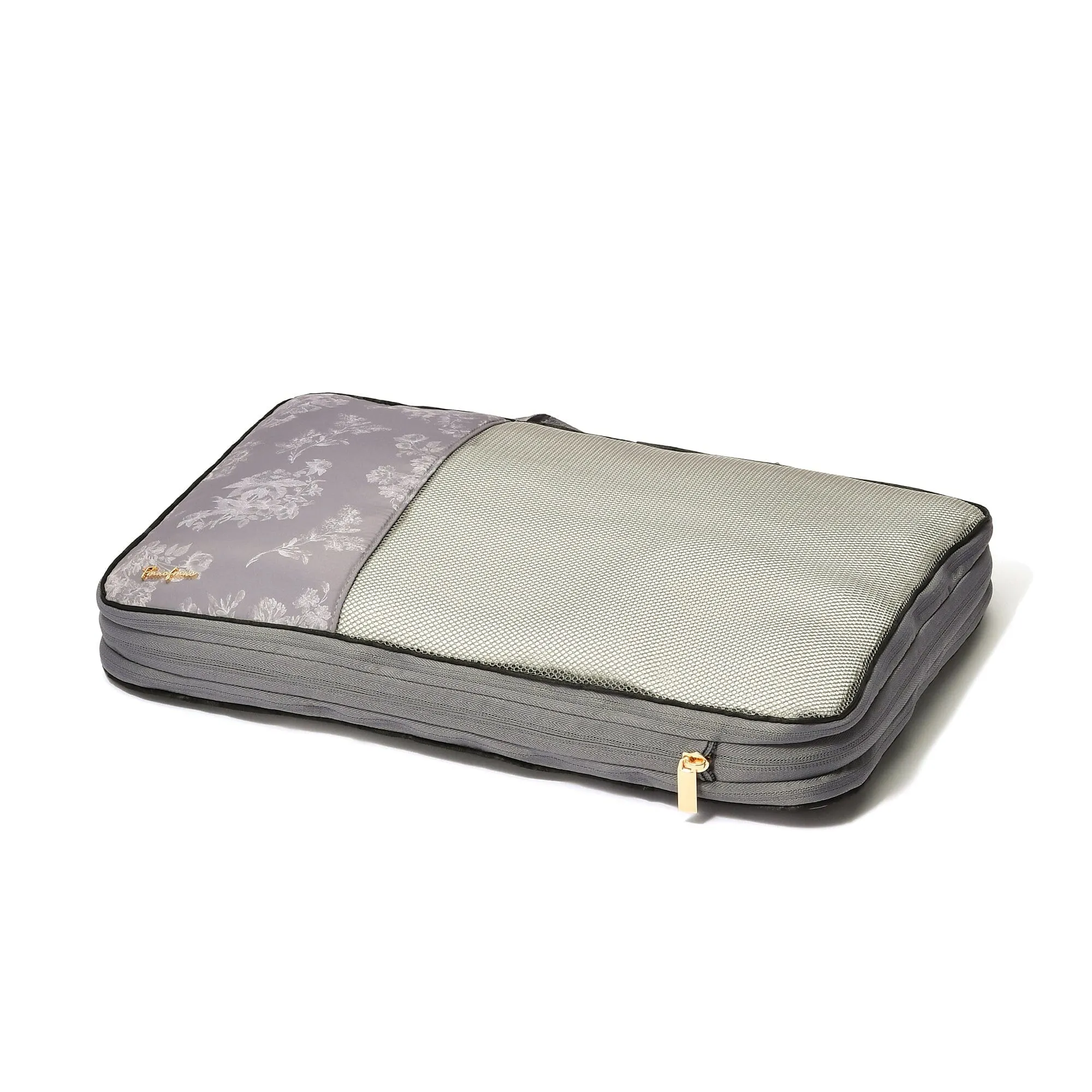 Classic Flower Compression Organizer M Dark Grey