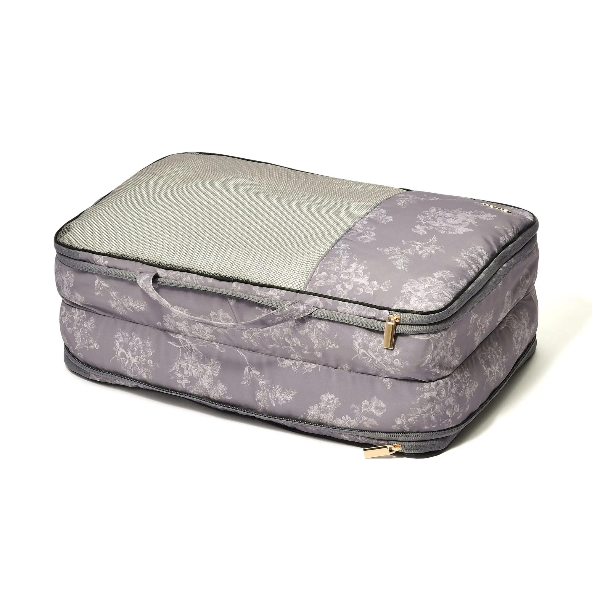 Classic Flower Compression Organizer M Dark Grey