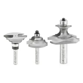 Classic Wainscot Router Bit | 3 Piece Set | 49682 | 738685496824