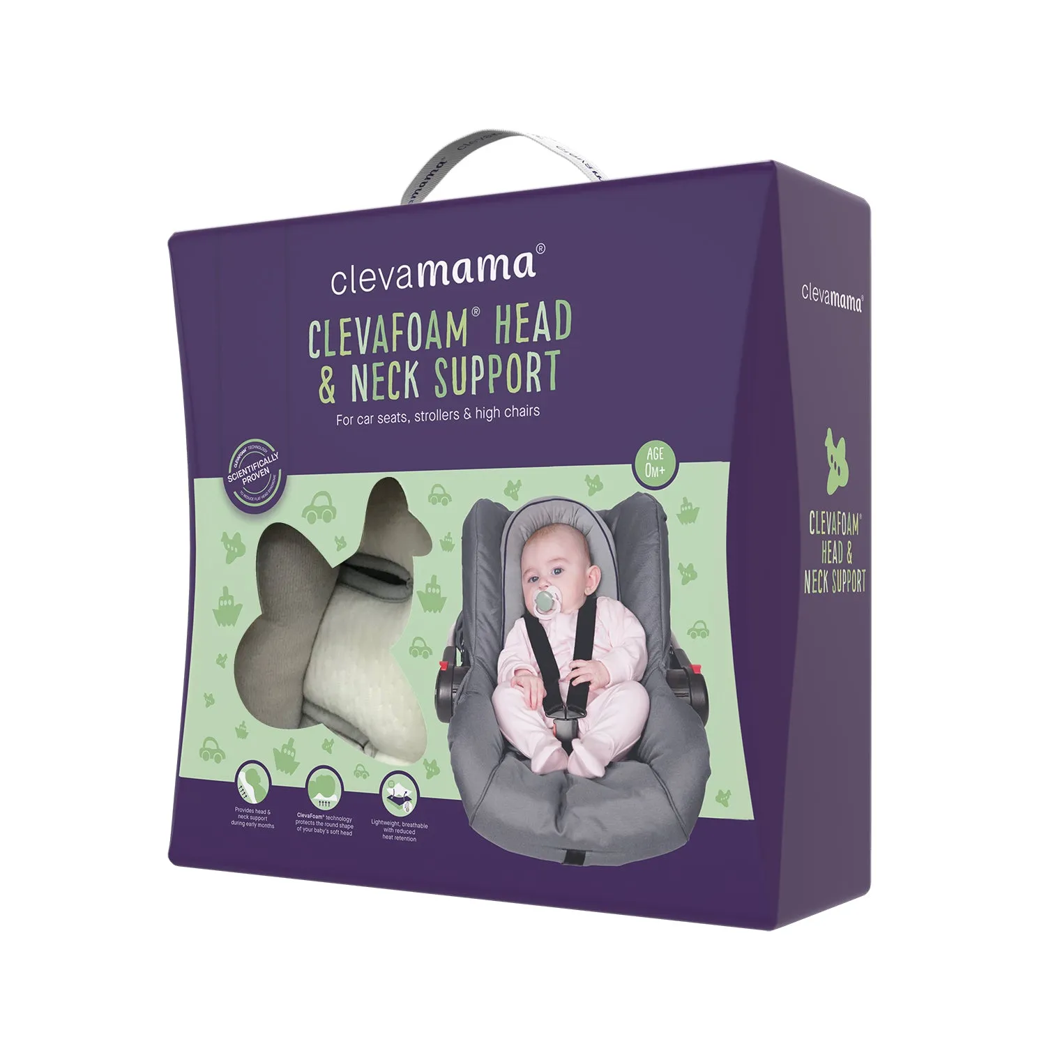 Clevamama Travel Clevafoam Head & Neck Support