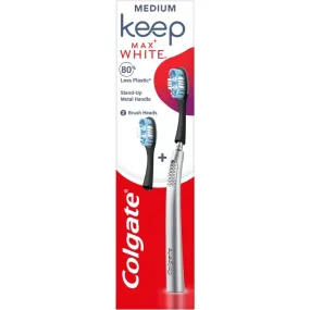 Colgate Keep Max White Toothbrush Starter Kit Medium