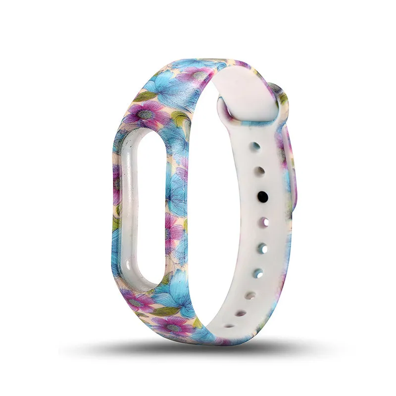 Colorful Replace Wrist Band For Xiaomi Miband Mi band 2 Smart Band Bracelet Accessories Wrist Strap Watch Band