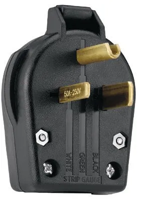 Cooper Wiring Devices S42-SP Angle Grounding Plug (1 EA)