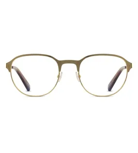 CR7 Unisex Gold Round Optical Frame