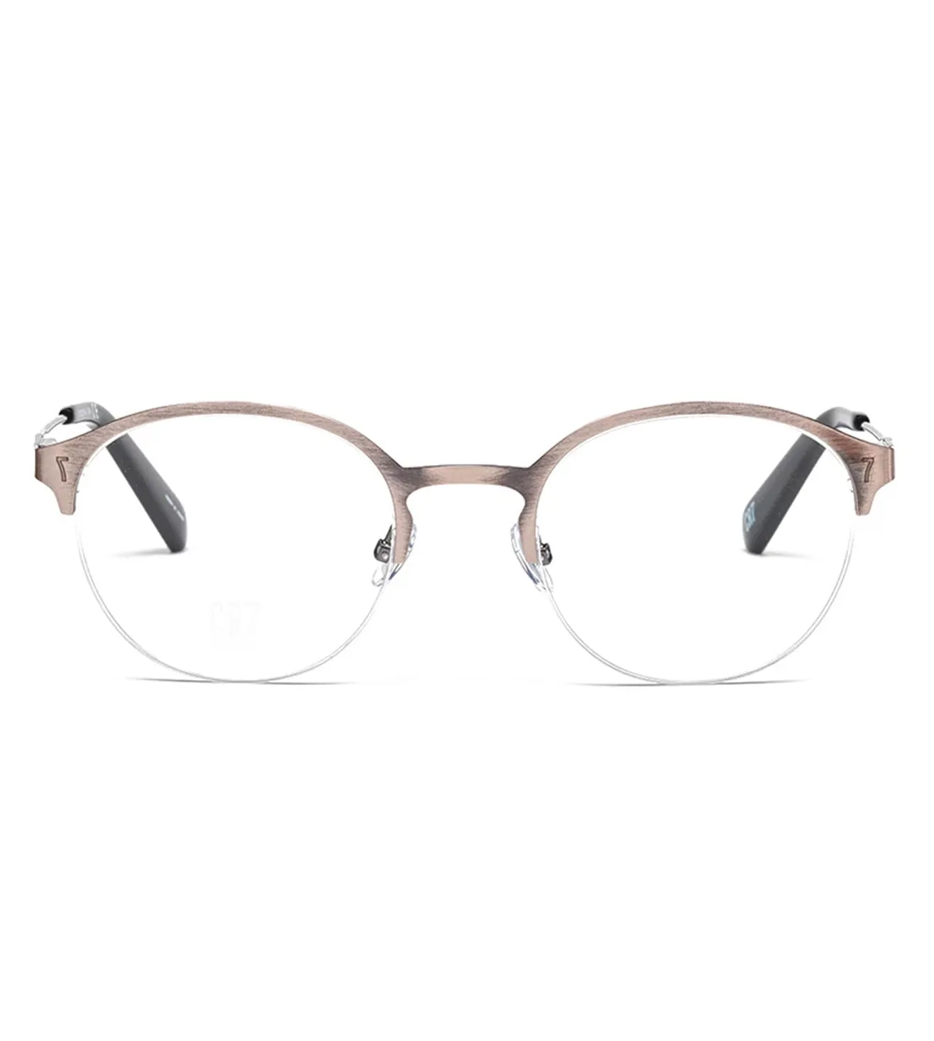 CR7 Unisex Grey Round Optical Frames