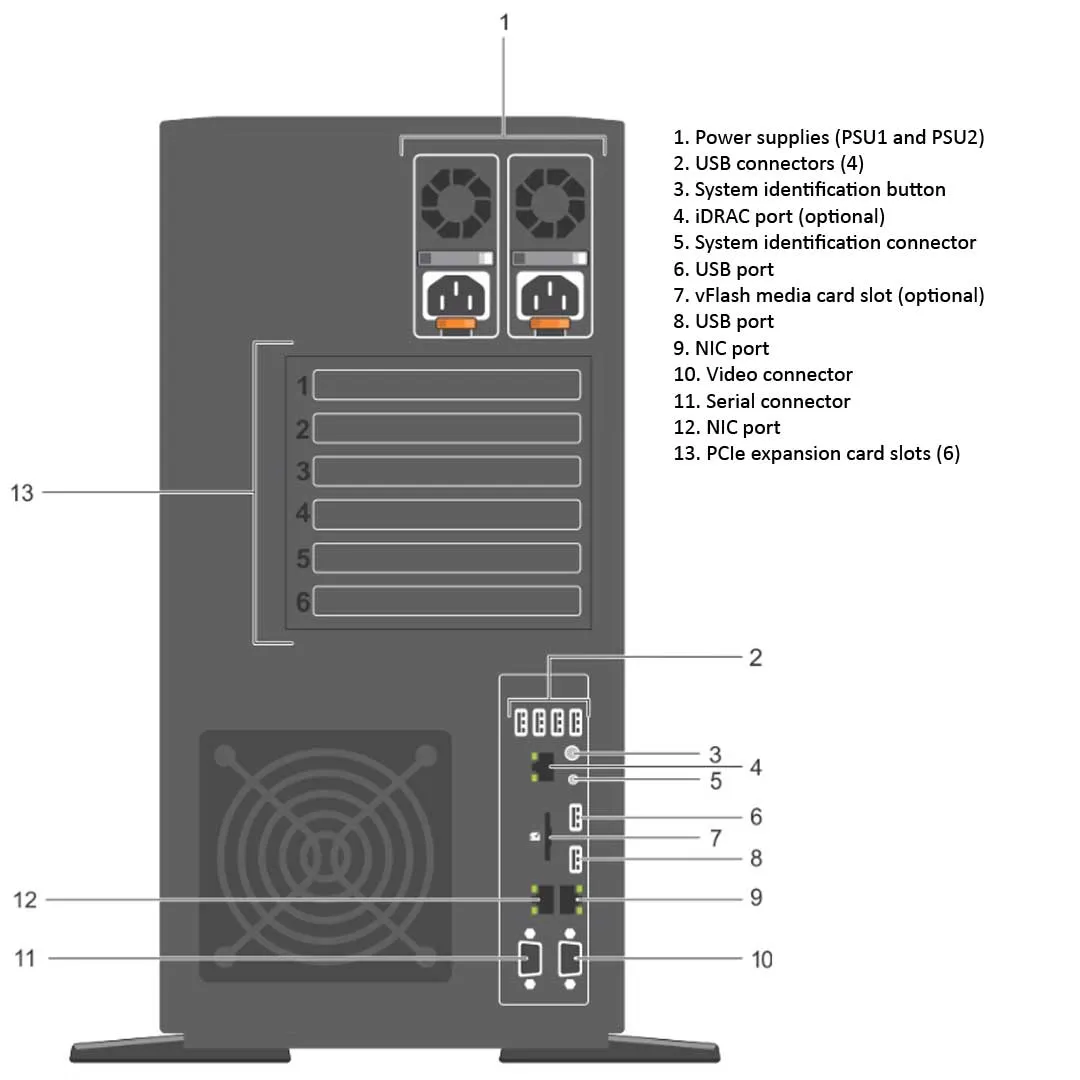 Dell PowerEdge T430 Tower Server Chassis (8x3.5")