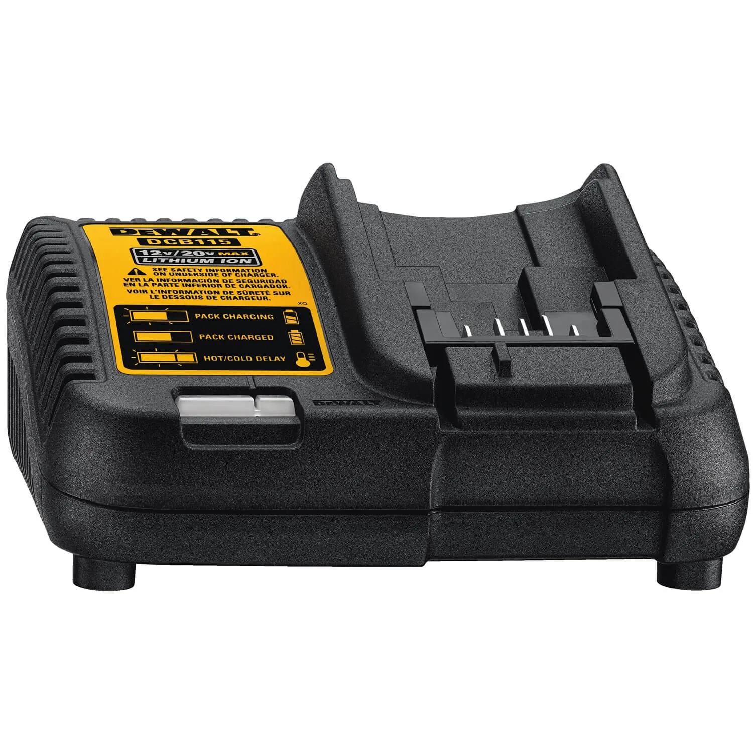 DEWALT DCB115 MAX Lithium Ion Battery Charger, 12V-20V