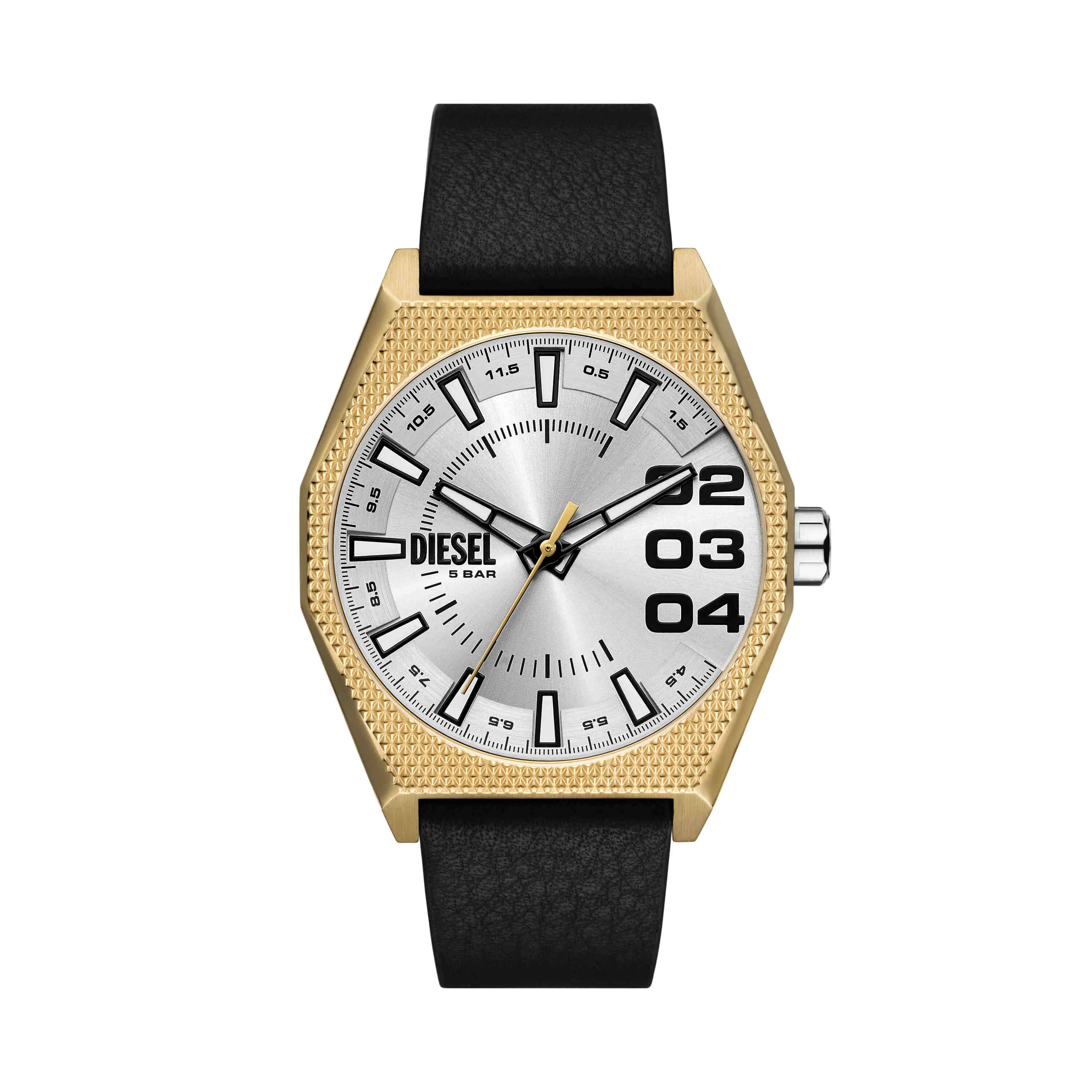 Diesel Scraper Black Analogue Watch DZ2219