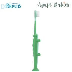 Dr Brown's Toddler Toothbrush (1Pk) - Crocodile