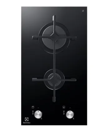 Electrolux EGC3320NOK LPG/PUB 30cm UltimateTaste 300 Built-in Gas Hob With 2 Burners