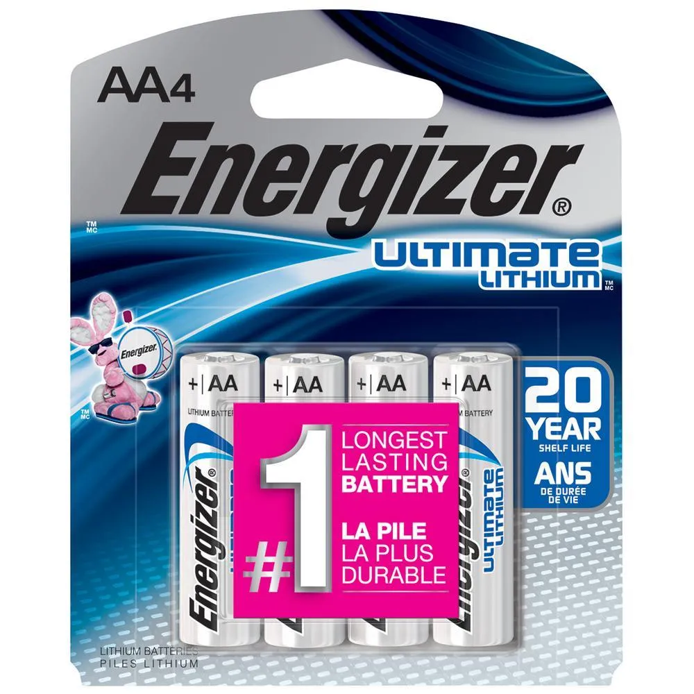 Energizer Ultimate Lithium Batteries