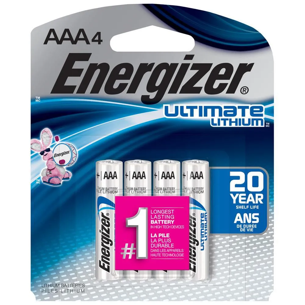 Energizer Ultimate Lithium Batteries