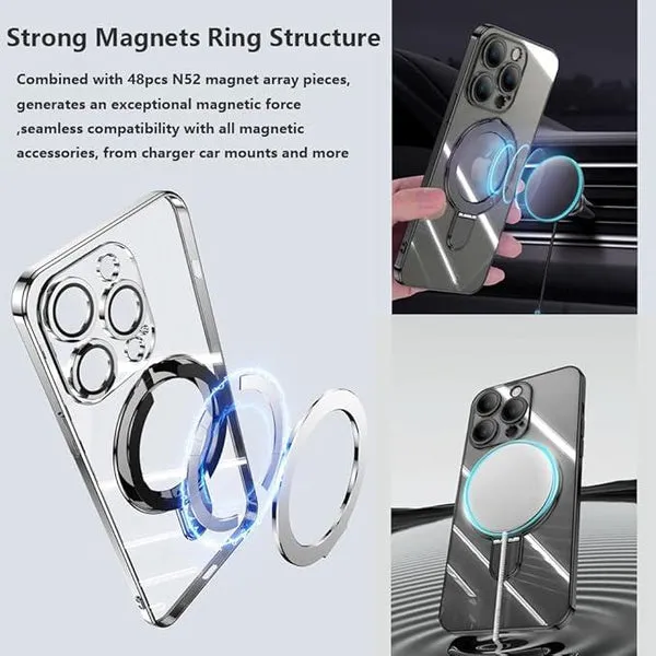 Entronix Apple iPhone 16 Pro Max [Magnetic-Compatible] Case - Shiny Ring,