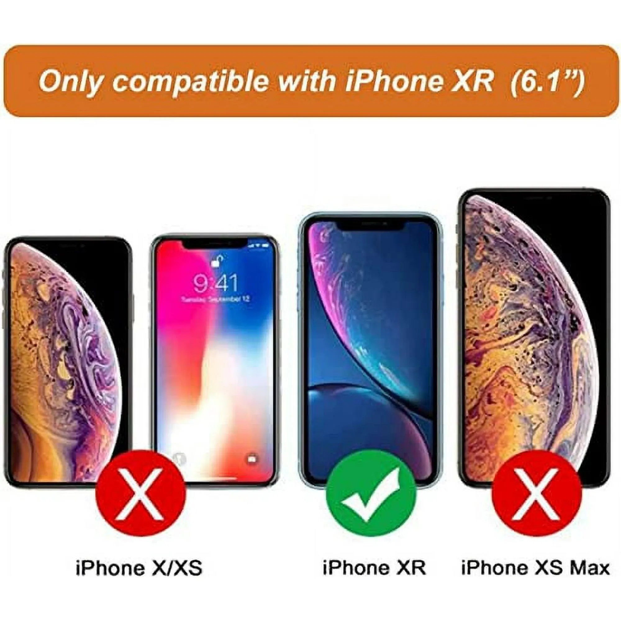 Entronix Apple iPhone XR [Magnetic-Compatible] Crystal Clear Case - Sturdy