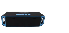 Esperanza Ep126kb Portable Speaker Stereo Portable Speaker Black, Blue 6 W