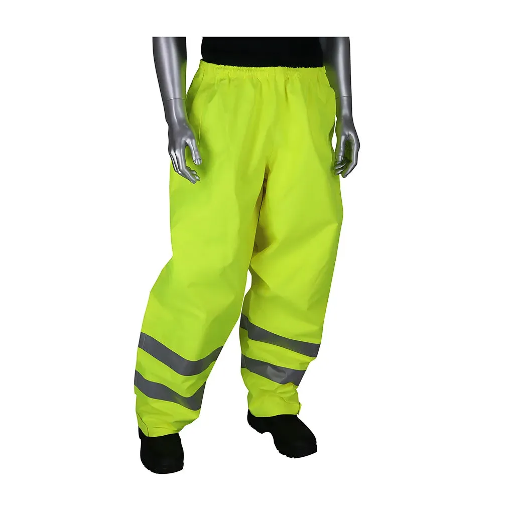 Falcon 353-2002-LY/M ANSI Class E Heavy Duty Waterproof Breathable Pants