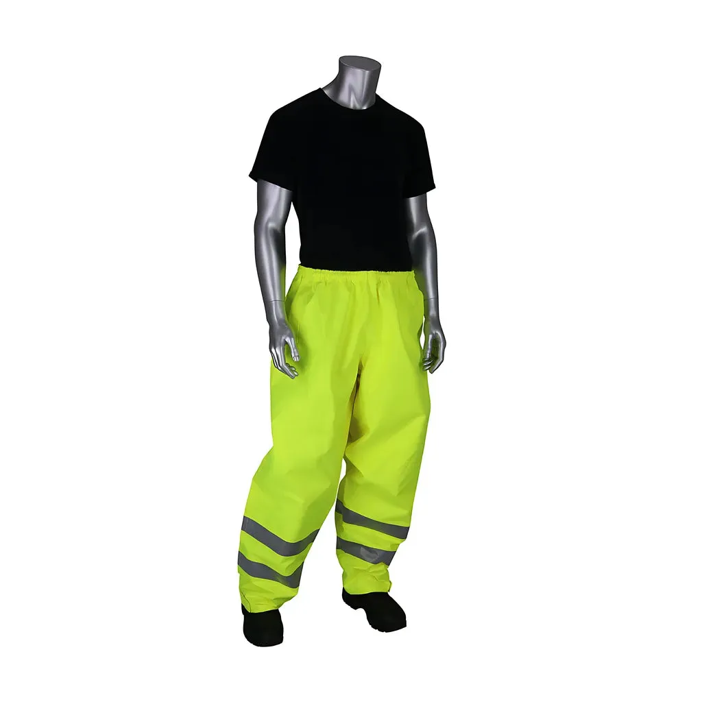 Falcon 353-2002-LY/M ANSI Class E Heavy Duty Waterproof Breathable Pants