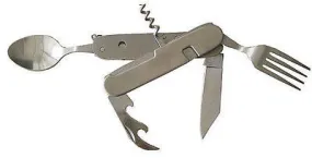 Folding Stainless Steel Camping Utensil Tool