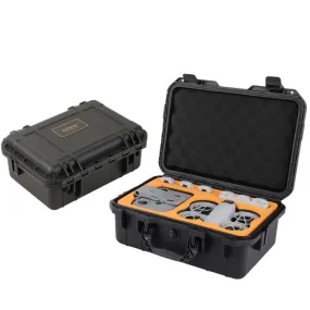 For DJI Neo Sunnylife Safety Carrying Case Waterproof Shock-proof Hard Travel Case (Black)