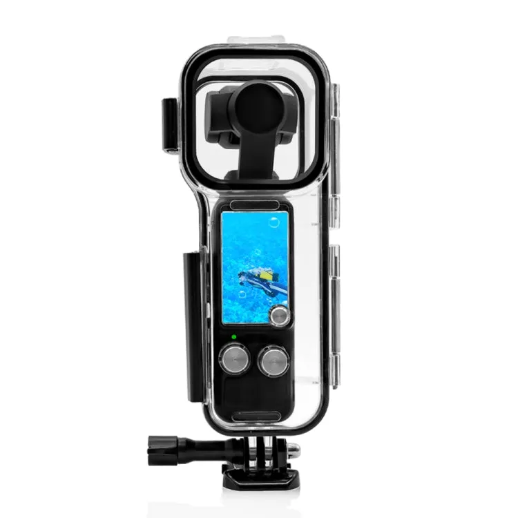 For DJI Osmo Pocket 3 PULUZ 45m Underwater Waterproof Housing Diving Case (Transparent)