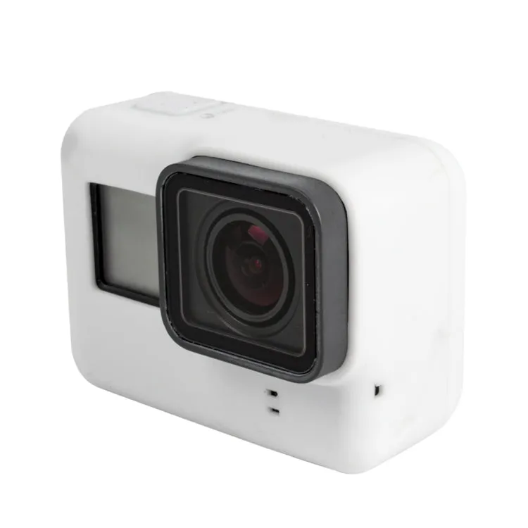 For GoPro HERO5 Silicone Housing Protective Case Cover Shell(White)