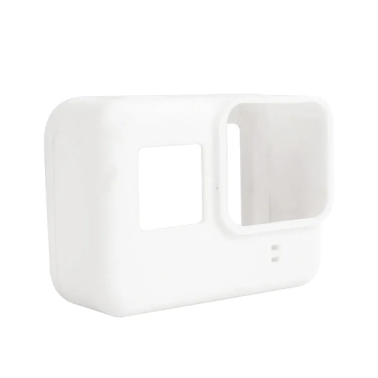 For GoPro HERO5 Silicone Housing Protective Case Cover Shell(White)