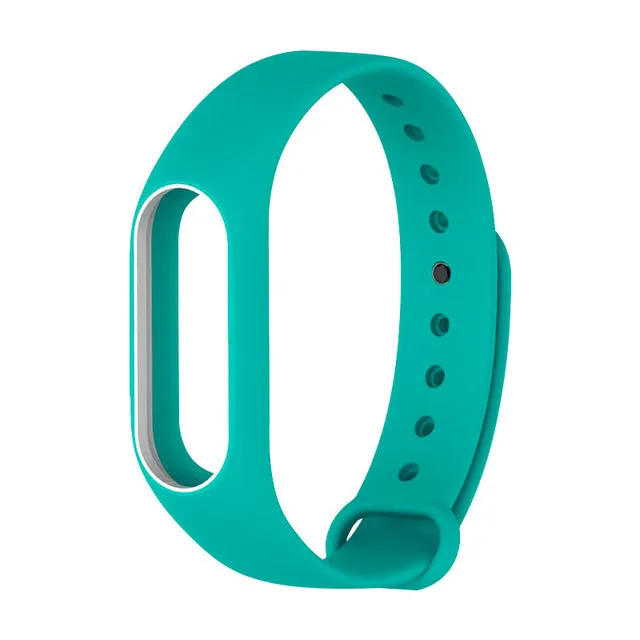 For Xiaomi Mi Band 2 Strap For Mi Band 2 Silicone Bracelet Replacement Wristband Smart Band Accessories Colorful wrist Strap