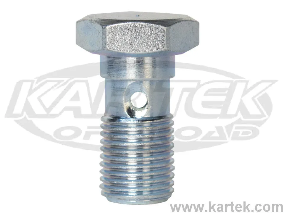 Fragola Banjo Adapter Fitting 3/8"-24 Thread Steel Bolts