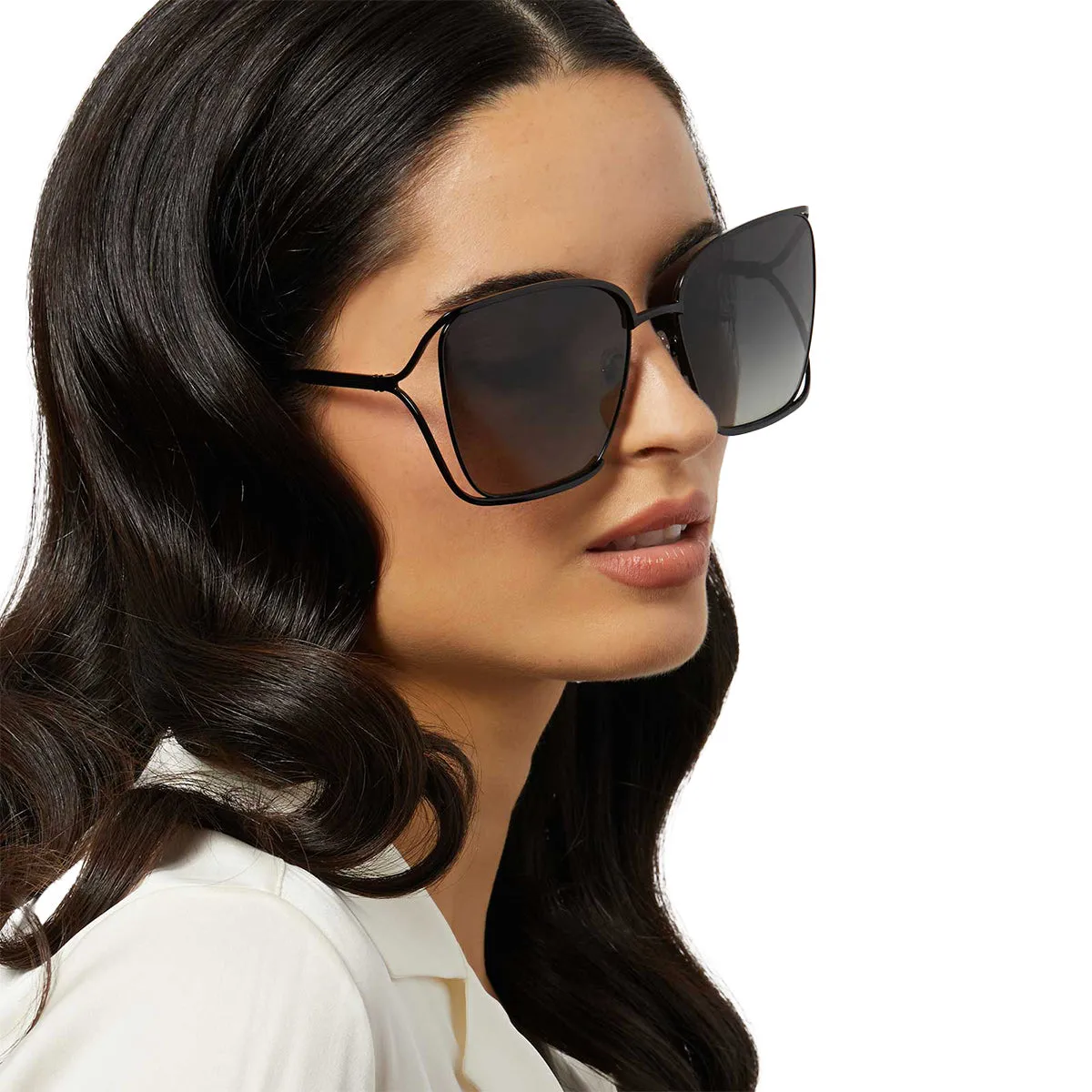 FRANCESCA - BLACK   GREY GRADIENT   POLARIZED SUNGLASSES