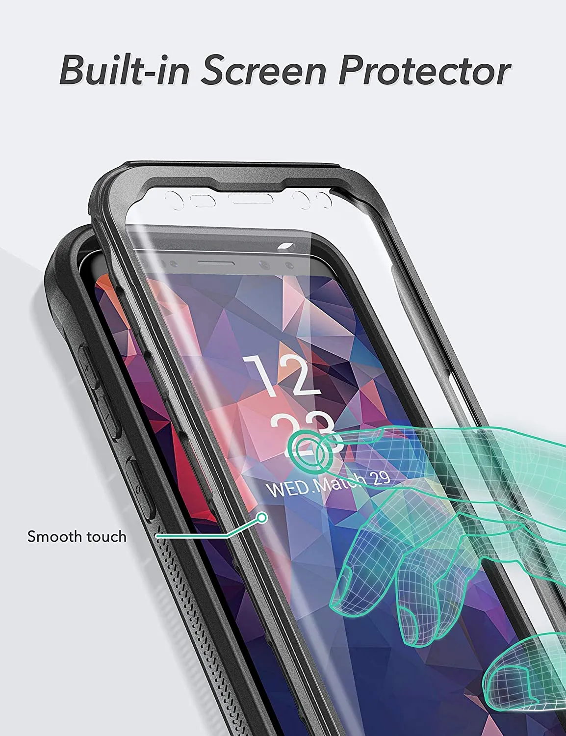 Galaxy S9 Kickstand Case | Heavy Duty Protection Kickstand for S9