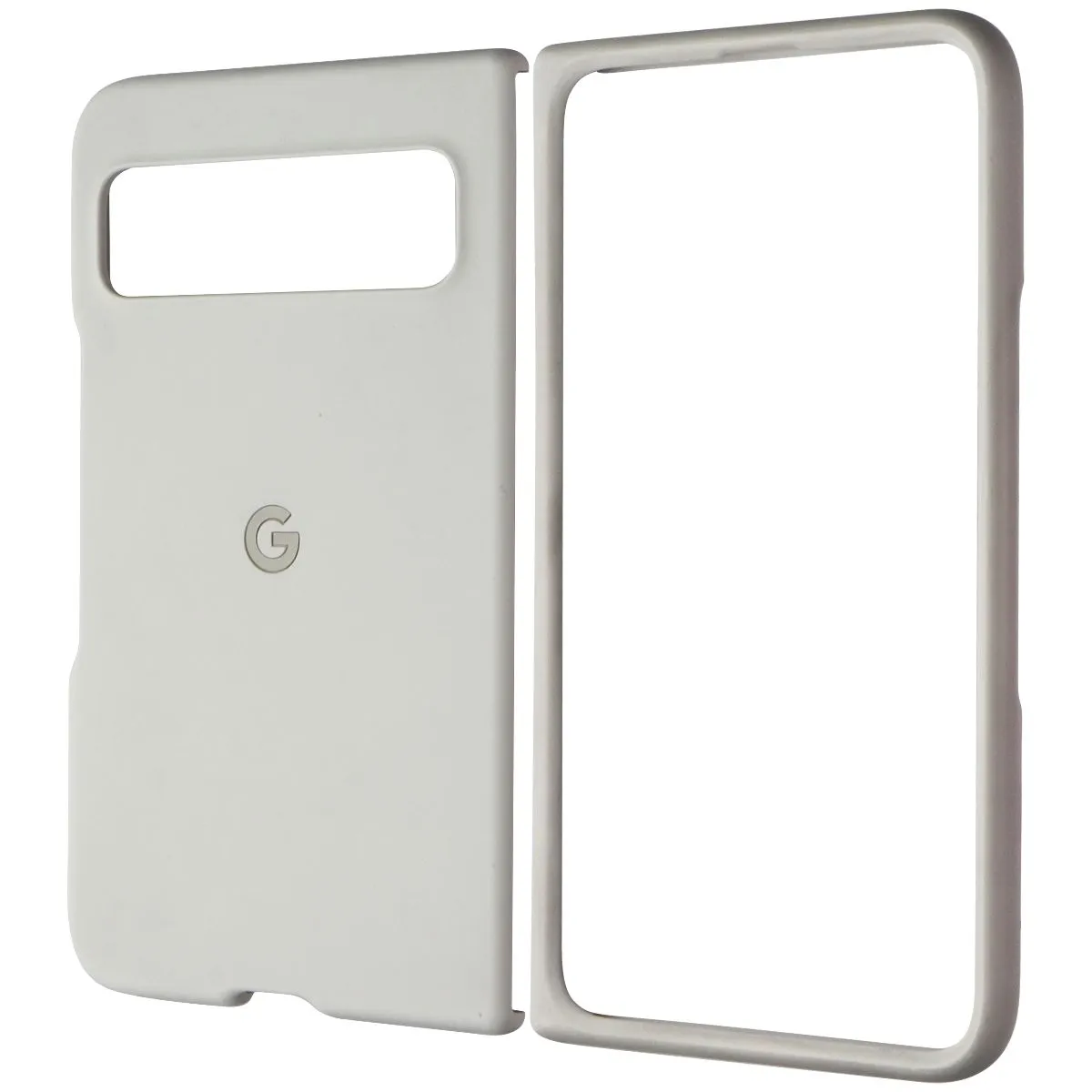 Google Pixel Fold Case - Shock-Absorbing Silicone  - Porcelain