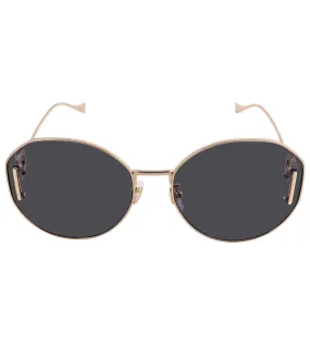 Gucci Women's Grey Round Sunglasses