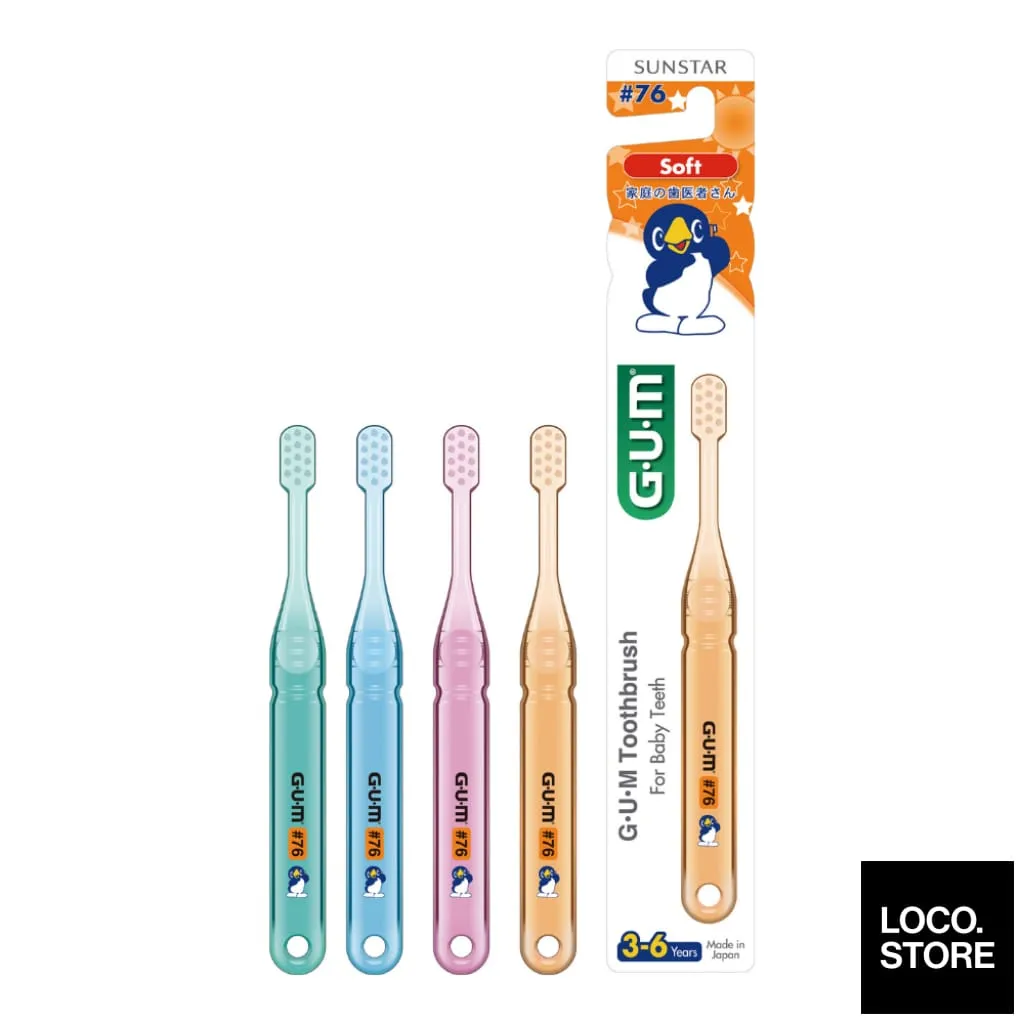 Gum Kids Toothbrush Baby Teeth 3-6 Years