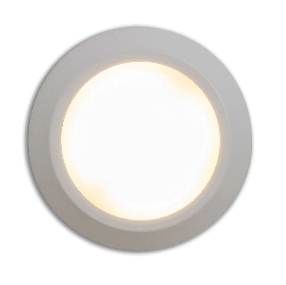 Hamilton Hills Smart Ceiling Light Modern Round Certified Smart LED Fixture Dimmable Color