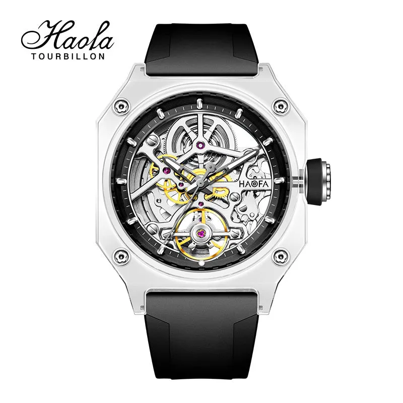 HAOFA 2208 Color Crystal Automatic Watch Power 72 Hours