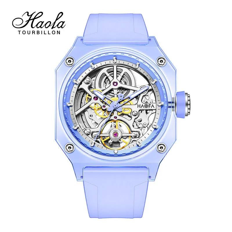 HAOFA 2208 Color Crystal Automatic Watch Power 72 Hours