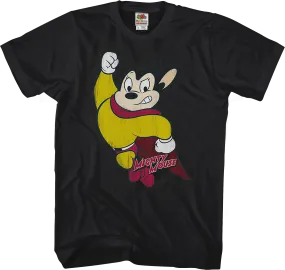 Heroic Pose Mighty Mouse T-Shirt