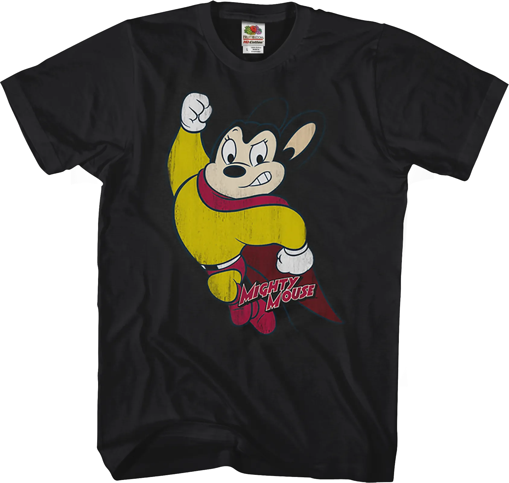 Heroic Pose Mighty Mouse T-Shirt