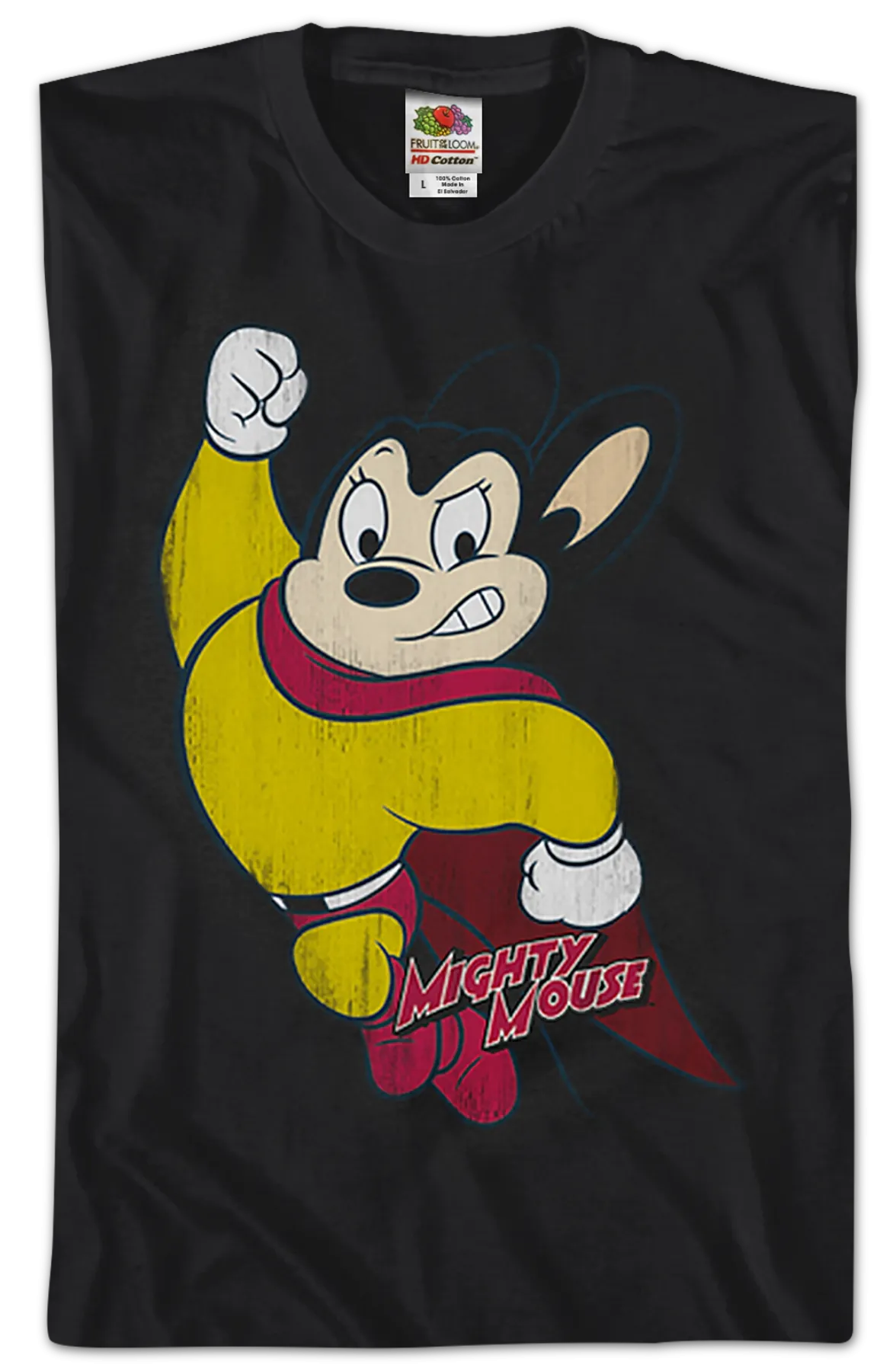 Heroic Pose Mighty Mouse T-Shirt