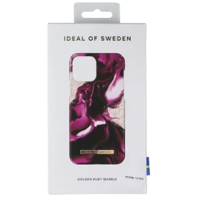 iDeal of Sweden Printed Case for iPhone 13 Pro - Golden Ruby Marble