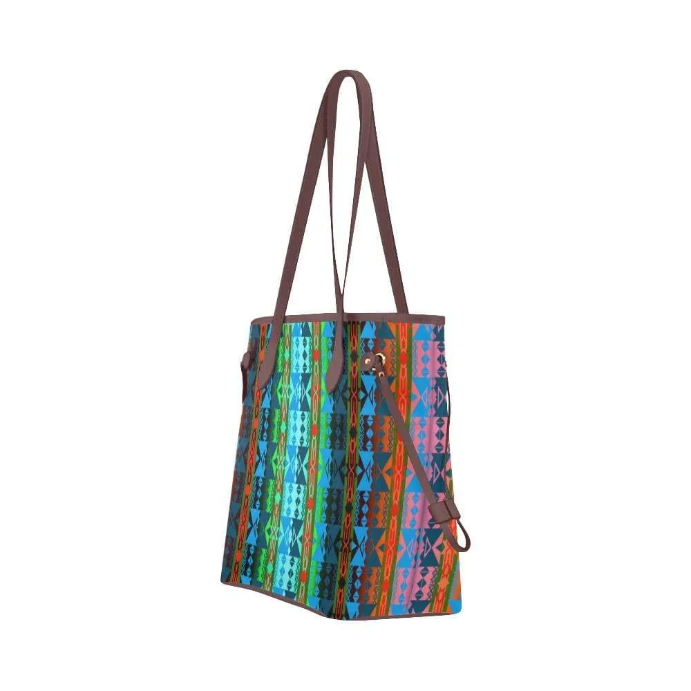 Inside the Women's Lodge Clover Canvas Tote Bag