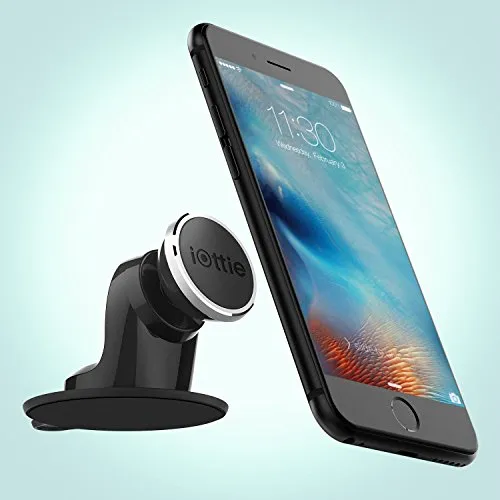 iOttie iTap Magnetic Dashboard Premium Car Mount Holder for iPhone X 8/8s 7 7 Plus 6s Plus 6s 6 SE Samsung Galaxy S9 Plus S9 Plus S8 Edge S7 S6 Note 8 5