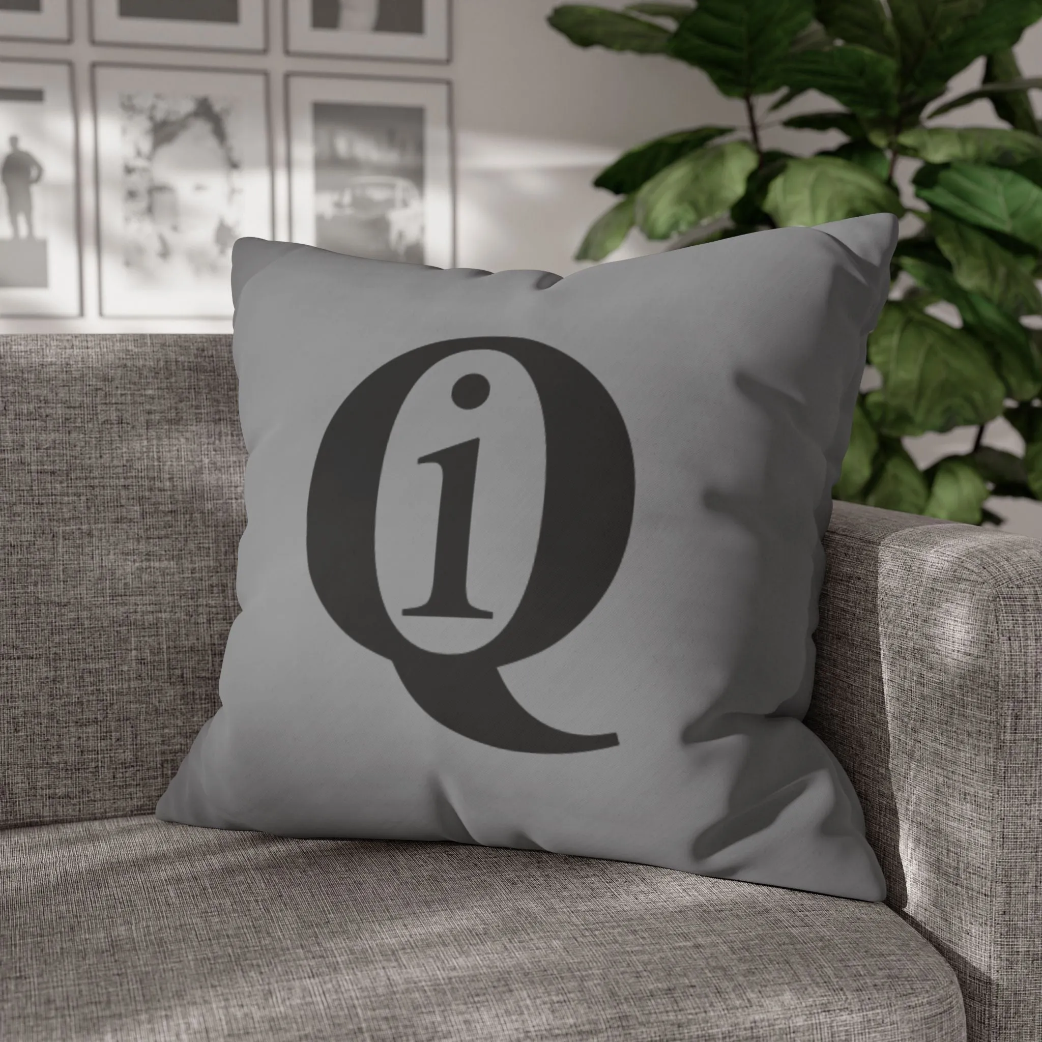 IQ Fashion | Square Poly Canvas Pillowcase